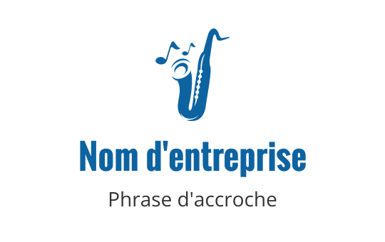 Saxophone logo