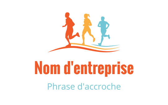 Running logo