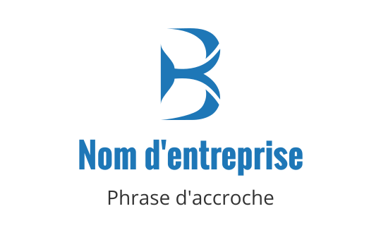 B logo