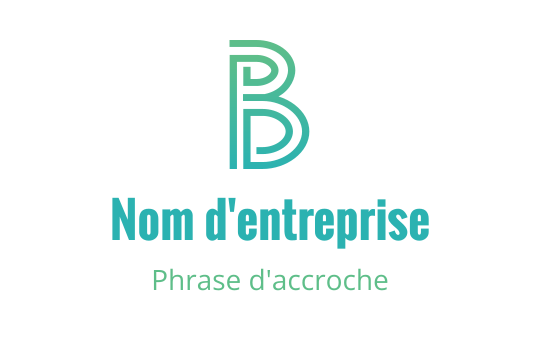 B logo