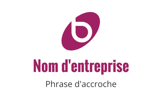 B logo