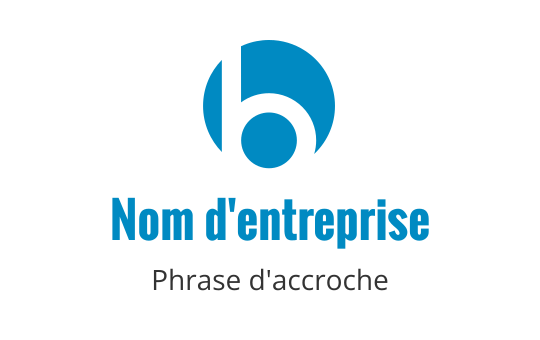 B logo