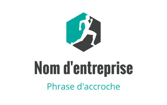 Running logo