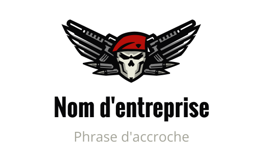 Superhero logo
