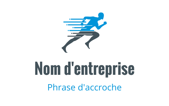 Running logo