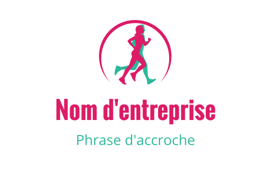 Running logo