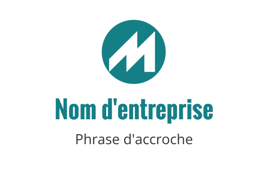 M logo