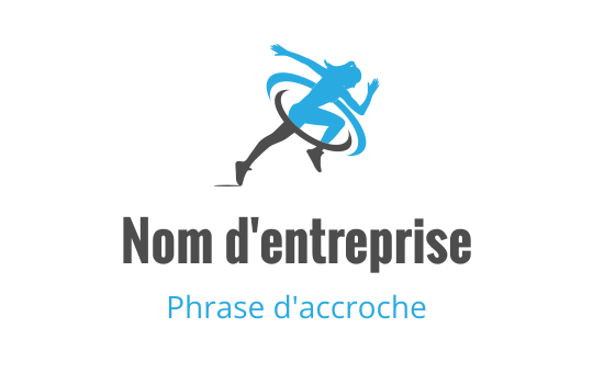Running logo