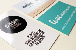 Papier pour cartes de visite ?